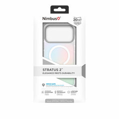 Nimbus9 Stratus 2 MagSafe Case with Kickstand Frost for iPhone 18 Pro Max/17 Pro Max