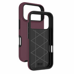 Blu Element Armour Rugged Case Burgundy for iPhone 18 Pro/17 Pro