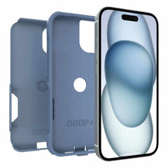OtterBox Commuter Protective Case Crisp Denim for iPhone 16e/15/14/13
