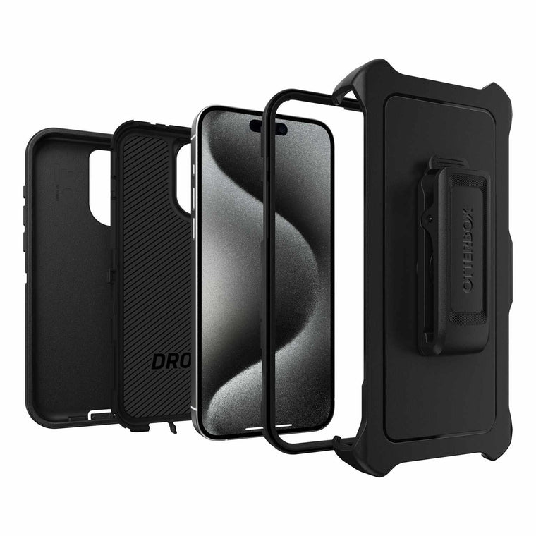 7792547 Defender Case iPhone 15 Pro Max Black