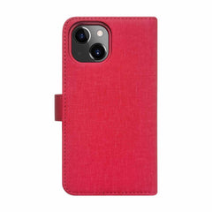 Blu Element Folio 2 in 1 Case Dark Red for iPhone 16e/15/14/13