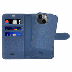 Blu Element Folio 2-in-1 MagSafe Case Lazuli Blue for iPhone 16e/15/14/13