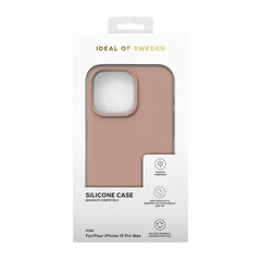 Ideal of Sweden Silicone MagSafe Case Blush Pink for iPhone 15 Pro Max