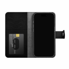 Ideal of Sweden Magnet Wallet+ Black for iPhone 15