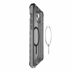 ITSKINS Supreme_R Clear MagSafe Case Graphite for iPhone 15 Plus