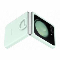 Samsung Silicone Case with Ring Mint for Samsung Galaxy Z Flip5