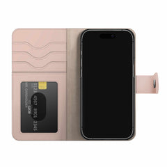 Ideal of Sweden Magnet Wallet+ Case Pink for iPhone 15