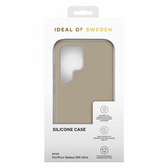 Ideal of Sweden Silicone Case Beige for Samsung Galaxy S24 Ultra