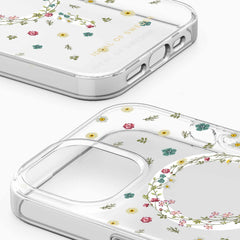 Ideal of Sweden Clear MagSafe Mid Case Petite Floral for iPhone 16e/15/14/13