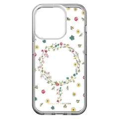 Ideal of Sweden Clear Mid MagSafe Case Petite Floral for iPhone 15 Pro