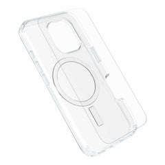 OtterBox Protection+Power Kit (Symmetry Clear MagSafe w/Glass + Wall Charger 30W White) for iPhone 16