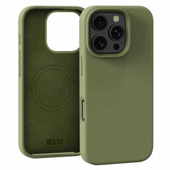 Blu Element Silicone w/MagSafe Case Olive foriPhone 16 Pro Max