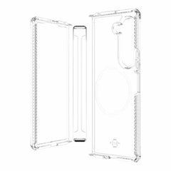 ITSKINS Hybrid_R Case Hinge Clear for Samsung Galaxy Z Fold6