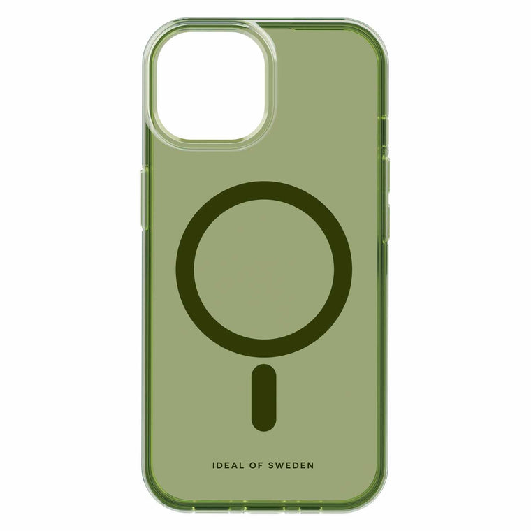 Ideal of Sweden Clear MagSafe Entry Case Khaki for iPhone 17e/16e/15/14/13