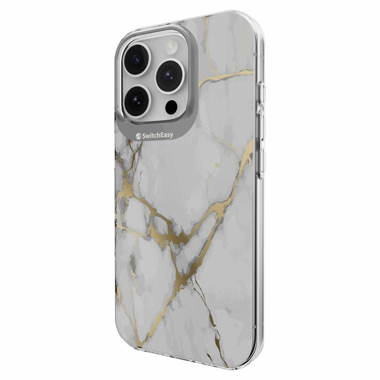 SPH66P019MW24 Artist 3D Case iPhone 16 Pro Marble White