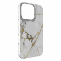 SwitchEasy Artist 3D Case Marble White for iPhone 16 Pro