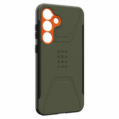 UAG Civilian Pro Rugged Case Olive Drab/Orange for Samsung Galaxy S25+