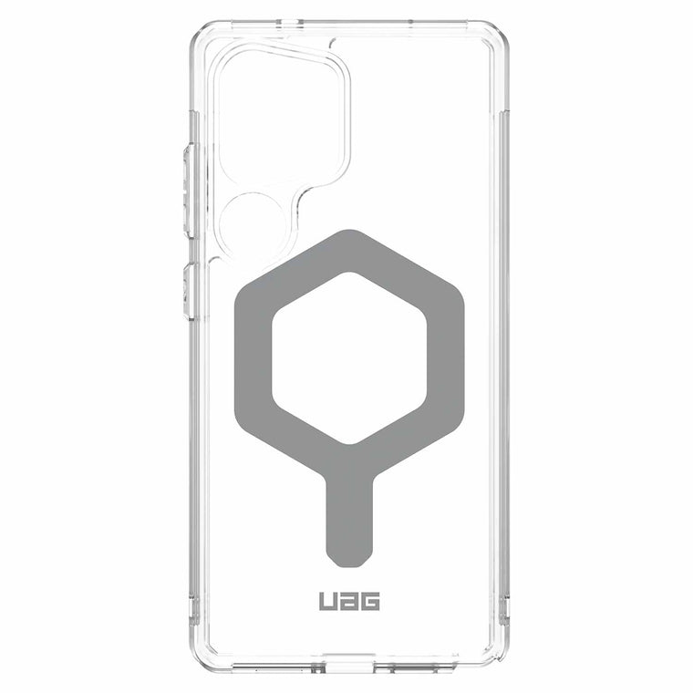 214486114333 Plyo Clear Case w/Magnet Galaxy S25 Ultra Ice / Silver