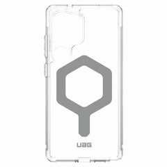 214486114333 Plyo Clear Case w/Magnet Galaxy S25 Ultra Ice / Silver