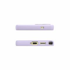 SGZUAVSIKLIPP Velvet Case w/Magnets Galaxy S25 Ultra Lavender