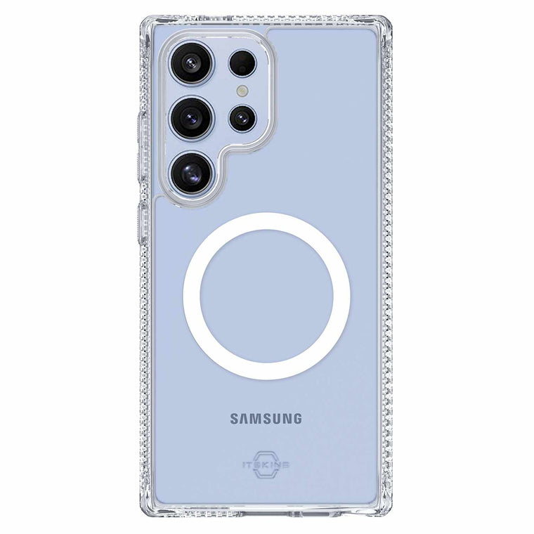 SGZUHMACRTRSP Hybrid_R Clear Case w/Magnets Galaxy S25 Ultra Transparent