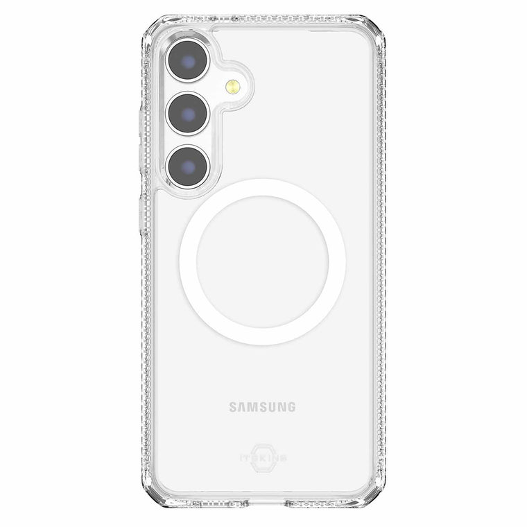 SGZPHMACRTRSP Hybrid_R Clear Case w/Magnets Galaxy S25+ Transparent