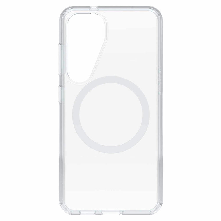 OtterBox Symmetry Clear Case w/Magnets Clear with Blue Tint for Samsung Galaxy S25