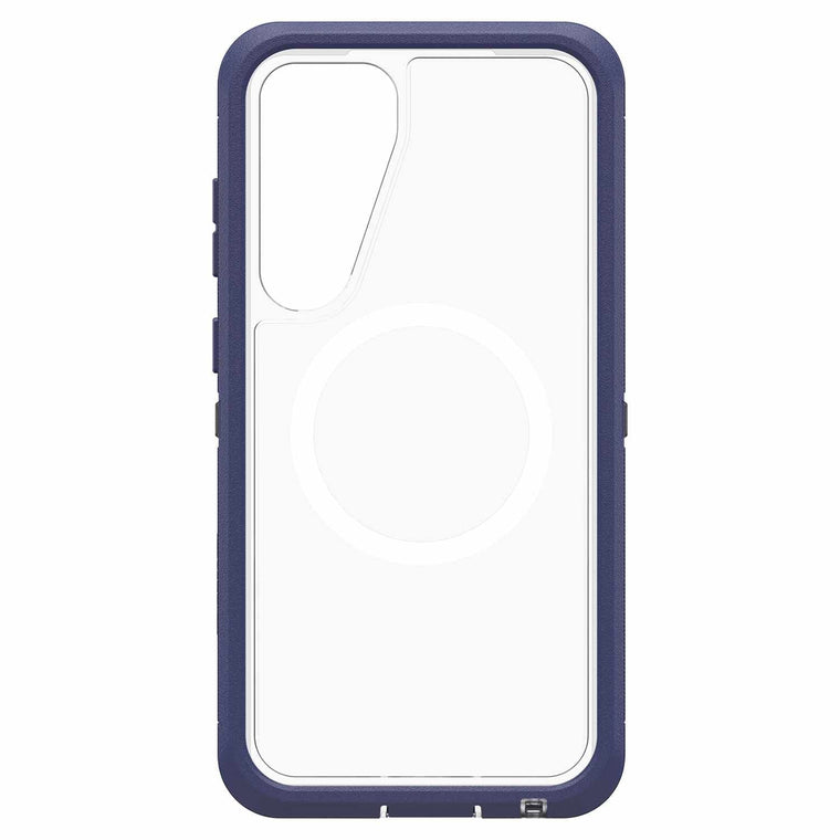 OtterBox Defender Pro XT Clear Case w/Magnets Violet Thunder for Samsung Galaxy S25+