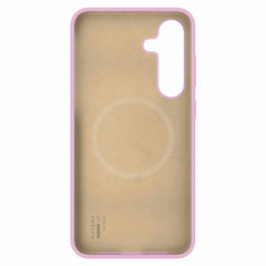 Ideal of Sweden Silicone Case Compatible w/MagSafe Bubblegum Pink for Samsung Galaxy S25/Galaxy S24