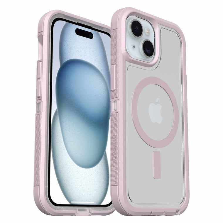 OtterBox Defender Pro XT Clear MagSafe Case Mountain Frost for iPhone 16e/15/14/13