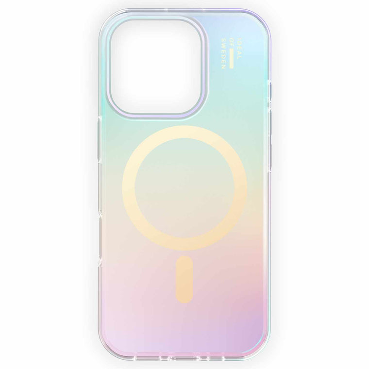 Ideal of Sweden Clear Case Mid MagSafe Shimmer for iPhone 17e/16e/15/14/13
