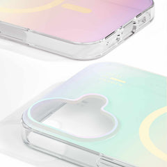 Ideal of Sweden Clear MagSafe Mid Case Shimmer for iPhone 16