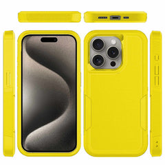 Bulk Packaging Generic Style Case Yellow for iPhone 14 Pro