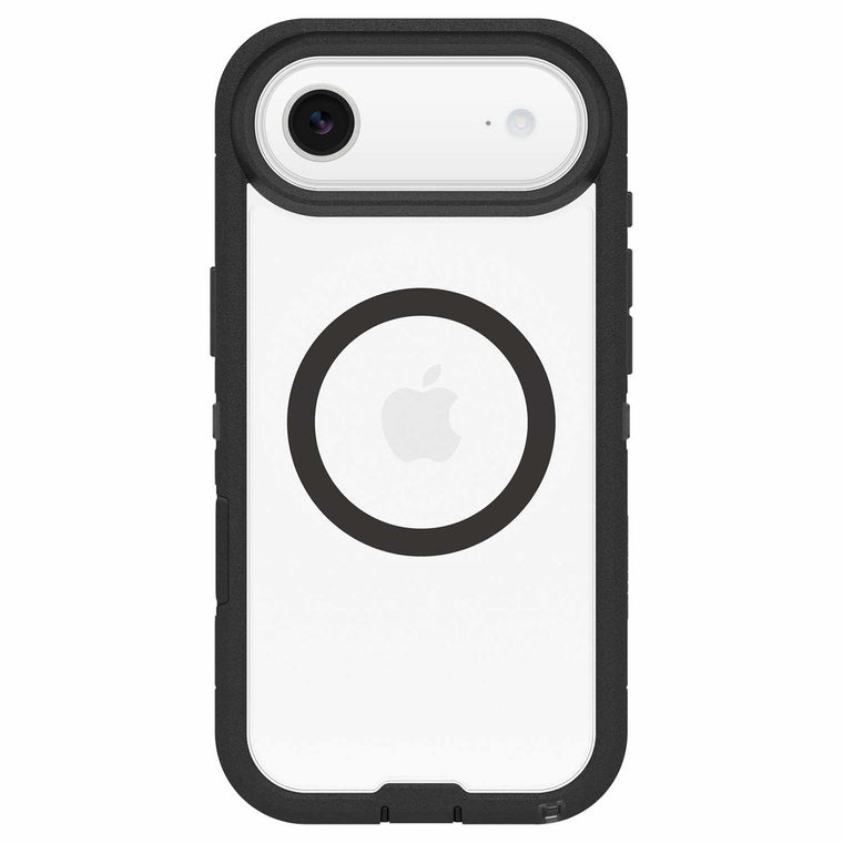 76000101 Defender Pro XT Clear MagSafe Case w/Holster in Bulk Packaging iPhone Air Dark Side (Black)