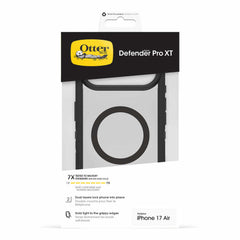 OtterBox Defender Pro XT MagSafe Case with Holster Black for iPhone Air in Bulk Packaging