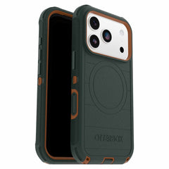 OtterBox Defender Pro MagSafe Case w/Camera Control Coopersmith (Green) for iPhone 18 Pro/17 Pro
