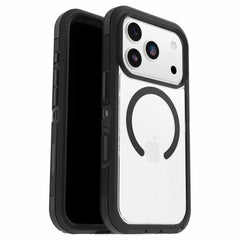OtterBox Defender Pro XT Clear MagSafe Case w/Camera Control Dark Side (Black) for iPhone 17 Pro