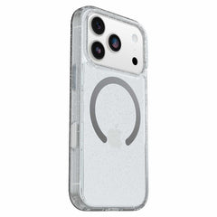 OtterBox Symmetry Clear MagSafe Case w/Camera Control Stardust 3.0 with Blue Tint (Clear) for iPhone 17 Pro