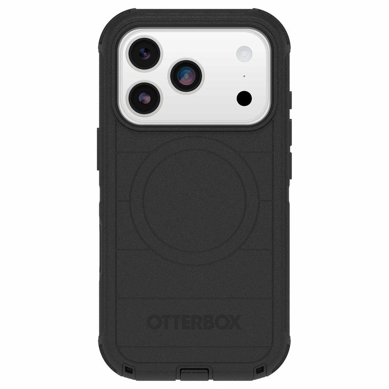 76000098 Defender Pro MagSafe Case w/Holster Bulk iPhone 17 Pro Black