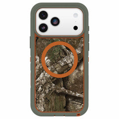 OtterBox Defender Pro XT Clear MagSafe Case w/Camera Control Realtree Apx (Green) for iPhone 17 Pro Max