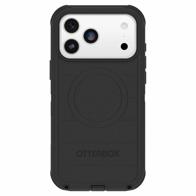 OtterBox Defender Pro MagSafe Case w/Holster Black for iPhone 17 Pro Max in Bulk Packaging