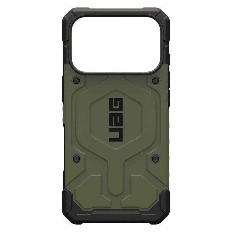 UAG Pathfinder MagSafe Rugged Case Olive for iPhone 17 Pro