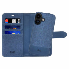 Blu Element Folio 2-in-1 MagSafe Case Lazuli Blue for iPhone 17
