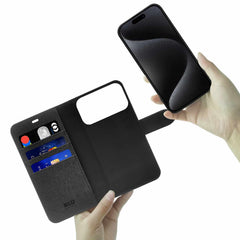Blu Element Folio 2-in-1 MagSafe Case Black for iPhone 18 Pro/17 Pro