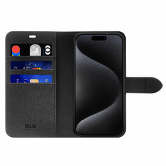 Blu Element Folio 2-in-1 MagSafe Case Black for iPhone 18 Pro Max/17 Pro Max