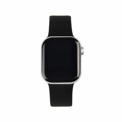 Ideal of Sweden Silicone Watch Band (M/L) Black for Apple Watch Series 10 42/41/40/38 mm