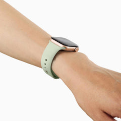Ideal of Sweden Silicone Watch Band (M/L) Sage Green for Apple Watch Series 10 42/41/40/38 mm