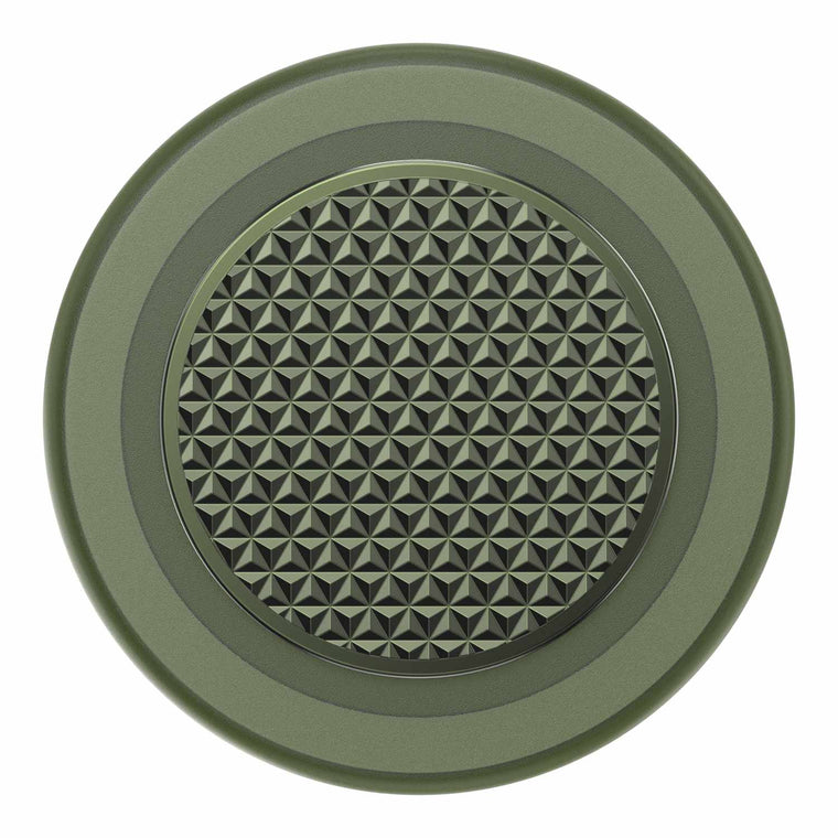 807279 PopGrip for MagSafe Round with Adapter Ring Triangle Knurled Olive