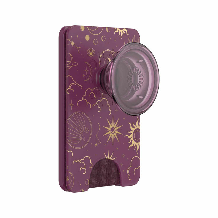 807359 PopWallet+ For MagSafe with Adapter Celestial Mauve