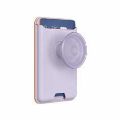 PopSockets Softgoods PopWallet+ for MagSafe with Adapter Pale Lavender